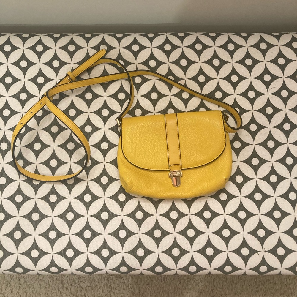 Michael Kors yellow cross body